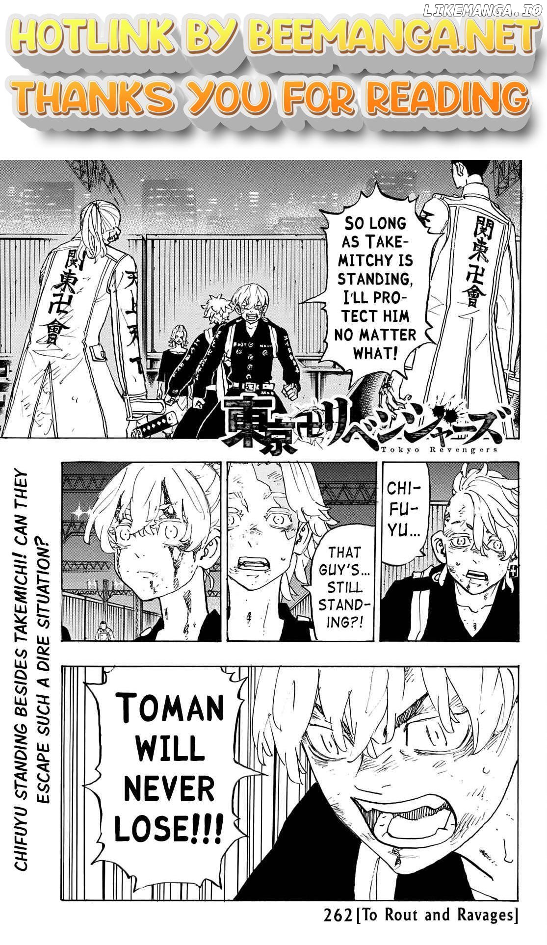 Tokyo Revengers, Chapter 262 image 01